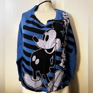 Vintage Disney Mickey Crop Top Sweater